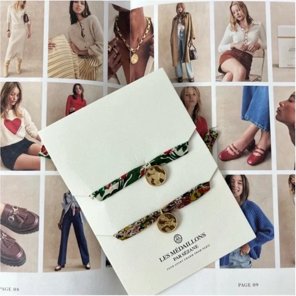 SEZANE Liberty Bracelets (set of two) - Brand New - Picture 2 of 2